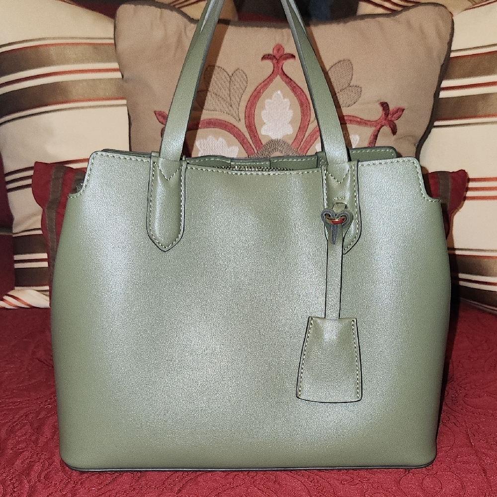 A New Day Sage Green Tote Bag